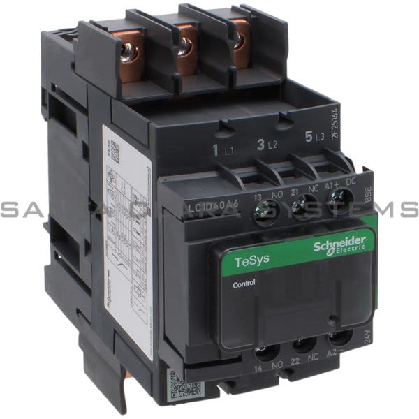 Telemecanique LC1D40A6BBE Contactor Product Image