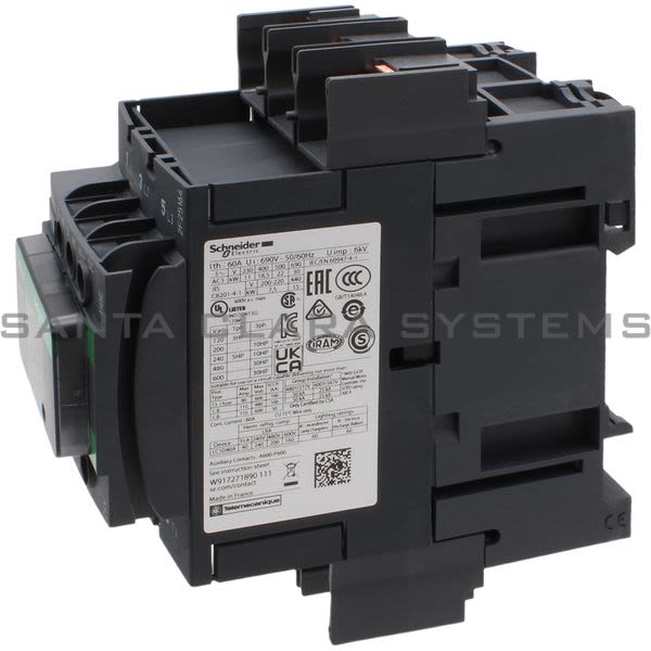 Telemecanique LC1D40A6BBE Contactor Product Image