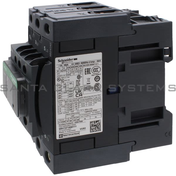 Telemecanique LC1D50AP7 Contactor Product Image
