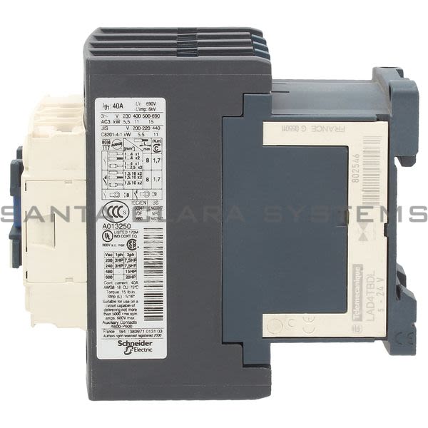 Telemecanique LC1DT406BD Contactor Product Image