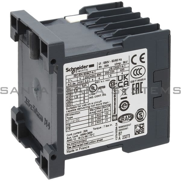 Telemecanique LC1K09008B7 Contactor Product Image