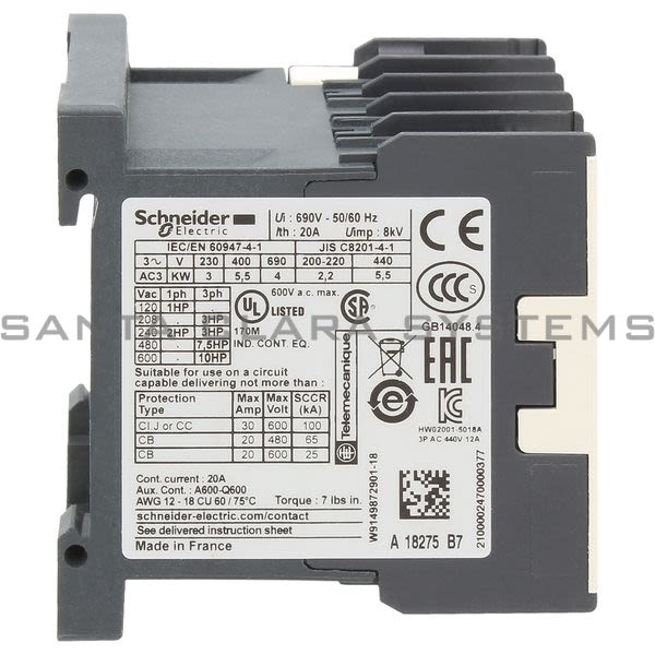 Telemecanique LC1K1210B7 Contactor Product Image