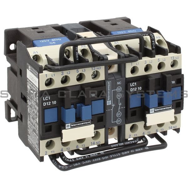 Telemecanique LC2D1211G6 Reversing Contactor Product Image