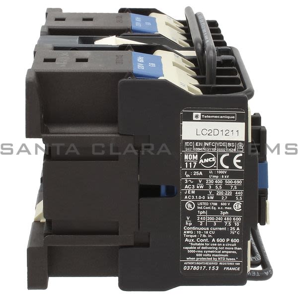 Telemecanique LC2D1211G6 Reversing Contactor Product Image