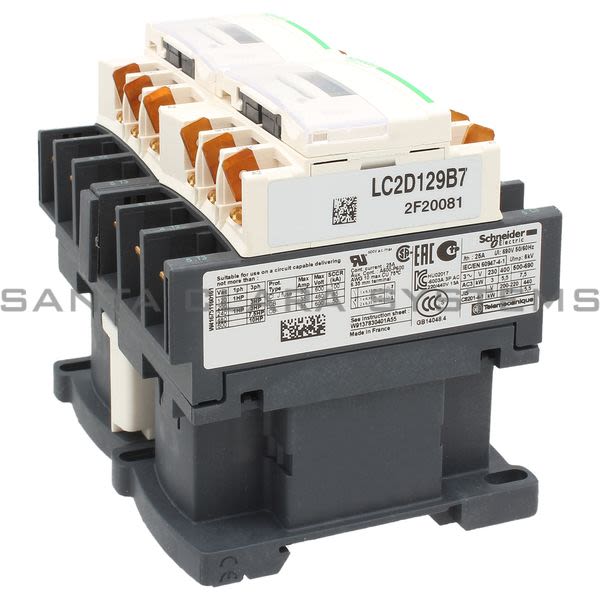 Telemecanique LC2D129B7 Reversing Contactor Product Image