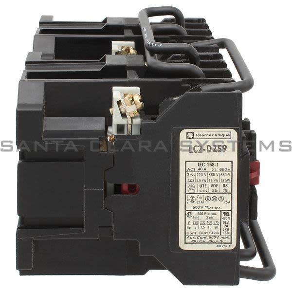 Telemecanique LC2D259JV Reversing Contactor Product Image