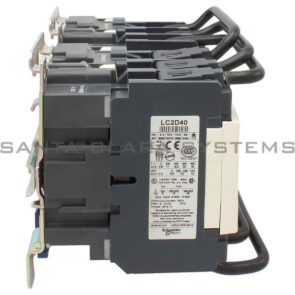 Telemecanique LC2D40G7 Reversing Contactor Product Image