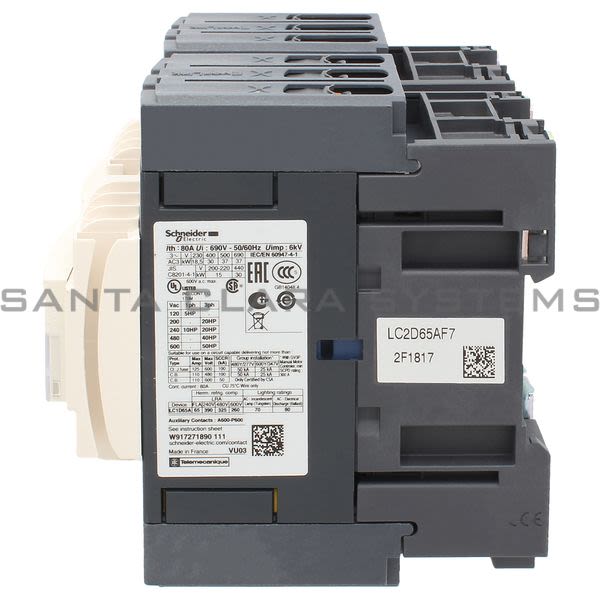 Telemecanique LC2D65AF7 Reversing Contactor Product Image