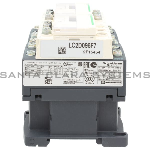 Telemecanique LC2D096F7 Reversing Contactor Product Image
