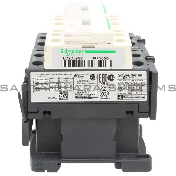 Telemecanique LC2D09G7 Reversing Contactor Product Image