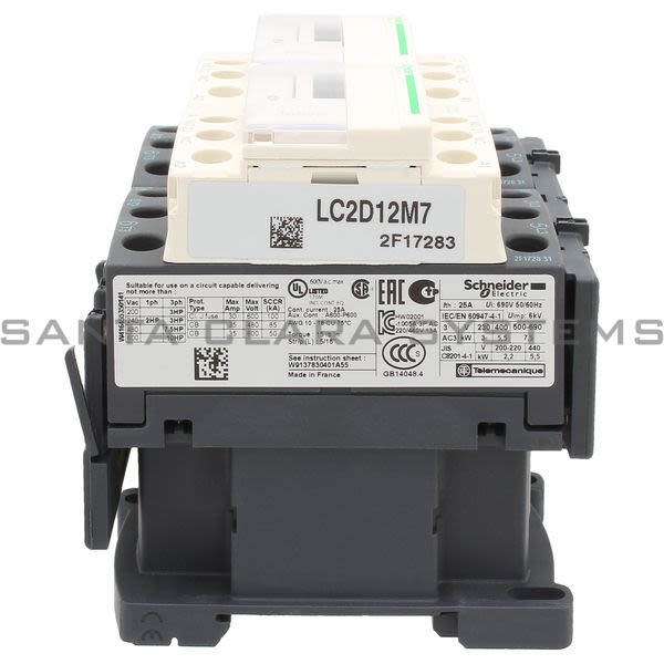 Telemecanique LC2D12M7 Reversing Contactor Product Image