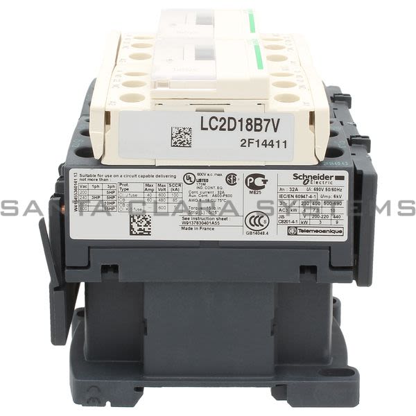 Telemecanique LC2D18B7V Reversing Contactor Product Image