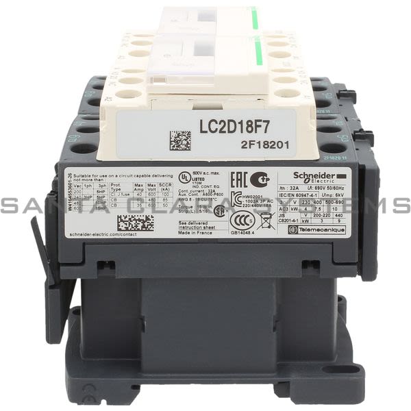 Telemecanique LC2D18F7 Reversing Contactor Product Image