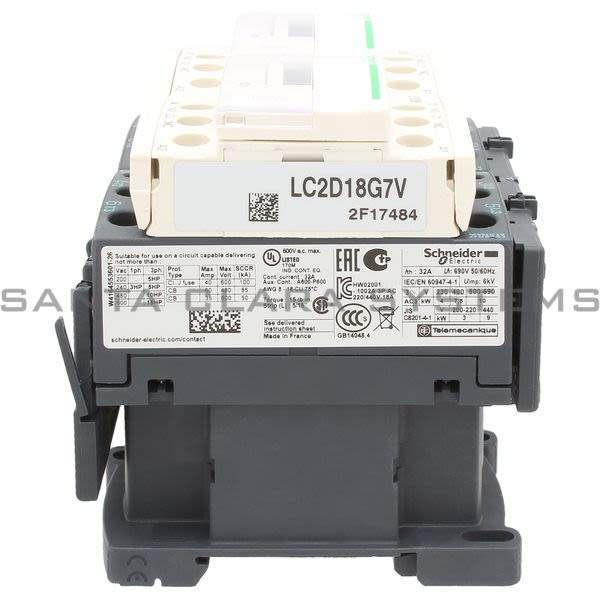 Telemecanique LC2D18G7V Reversing Contactor Product Image