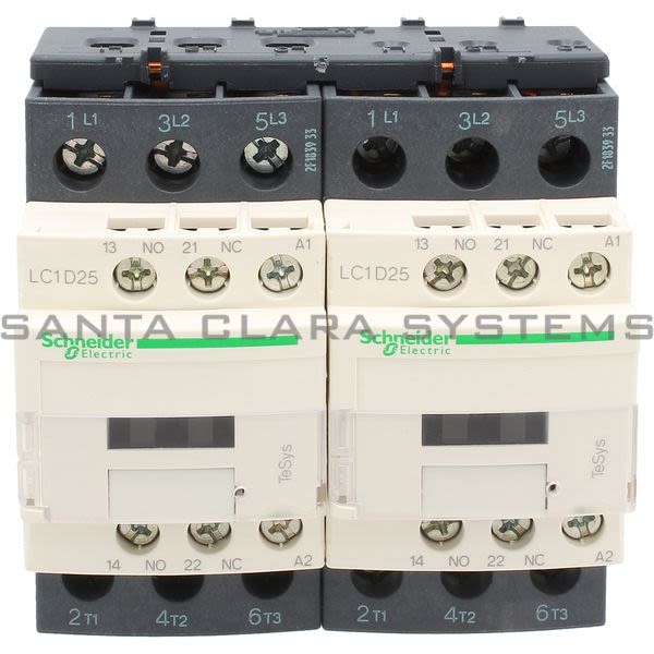 Telemecanique LC2D25G7 Reversing Contactor Product Image