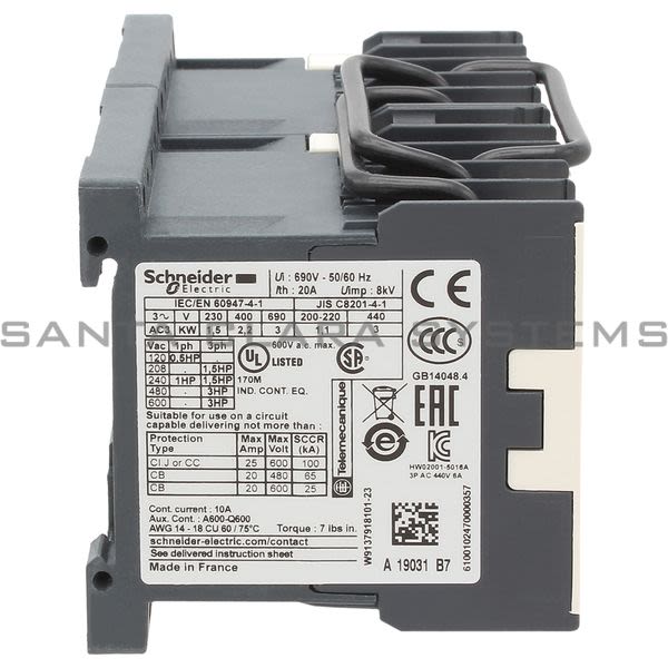 Telemecanique LC2K0610B7 Reversing Contactor Product Image