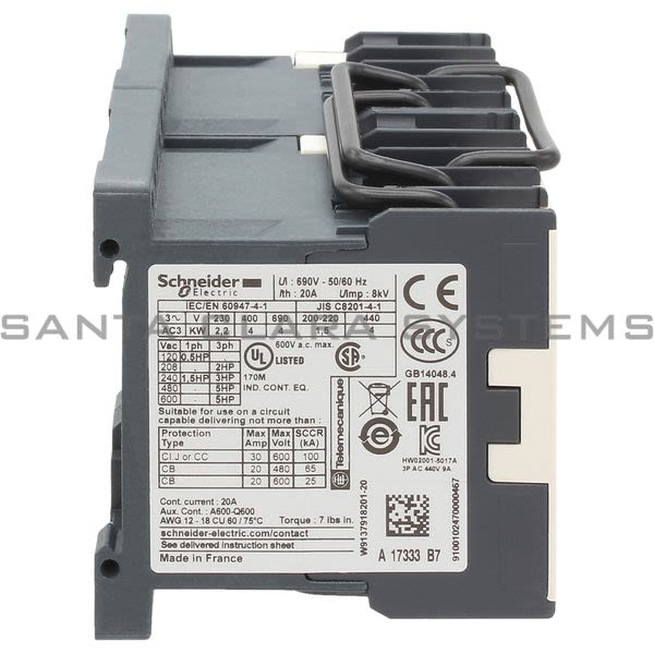 Telemecanique LC2K0910B7 Reversing Contactor Product Image
