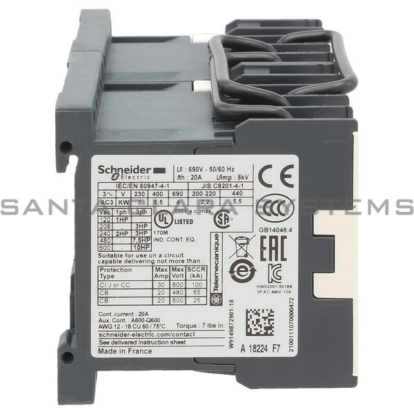 Telemecanique LC2K1210F7 Reversing Contactor Product Image