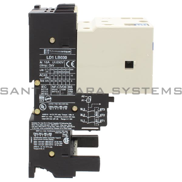 Telemecanique LD1LB030FC Starter Product Image