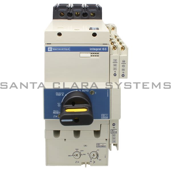 Telemecanique LD1LD030FC TeSys Integral - contactor breaker - 63 A AC-43 - 120 V AC coil Product Image