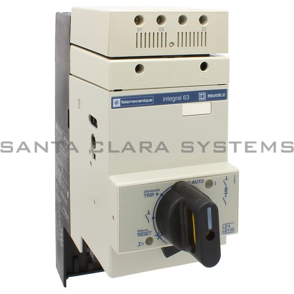 Telemecanique LD4LD130BD TeSys Integral - contactor breaker - 63 A A AC-43 - 24 V DC coil Product Image
