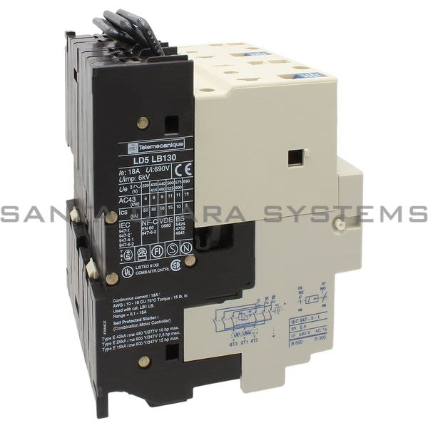 Telemecanique LD5 LB130FC  Reversing Starter Product Image