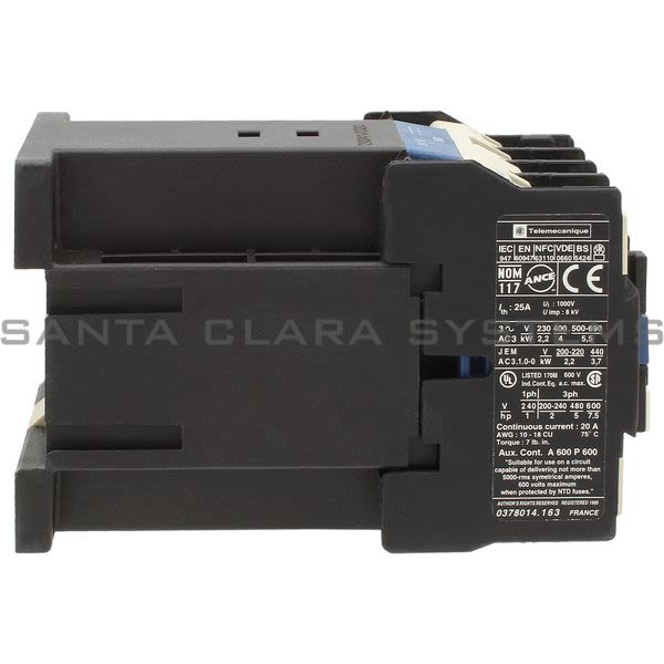 Telemecanique LP1D0910BD Contactor Product Image