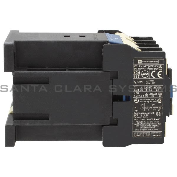 Telemecanique LP1D1210BD Contactor Product Image