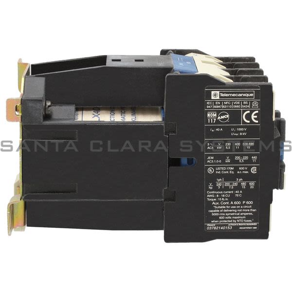 Telemecanique LP1D2510BD Contactor Product Image