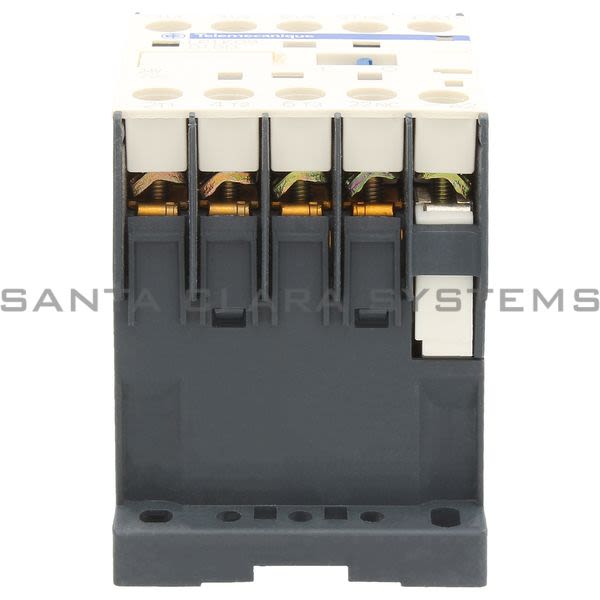 Telemecanique LP1K0901BD TeSys K contactor - 3P - AC-3 <= 440 V 9 A - 1 NC aux. - 24 V DC coil Product Image