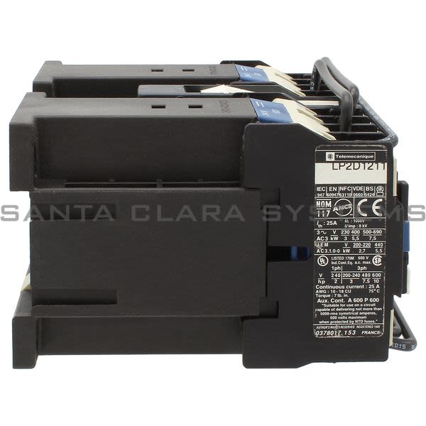 Telemecanique LP2D1211BD Reversing Contator Product Image