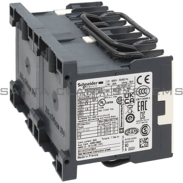 Telemecanique LP2K0910BD Reversing Contactor Product Image