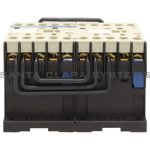 Telemecanique LP2K0610BD TeSys K reversing contactor - 3P - AC-3 <= 440 V 6 A - 1 NO - 24 V DC coil Product Image