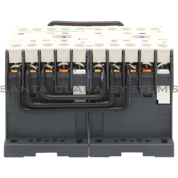 Telemecanique LP2K0901BD TeSys K reversing contactor - 3P - AC-3 <= 440 V 9 A - 1 NC - 24 V DC coil Product Image