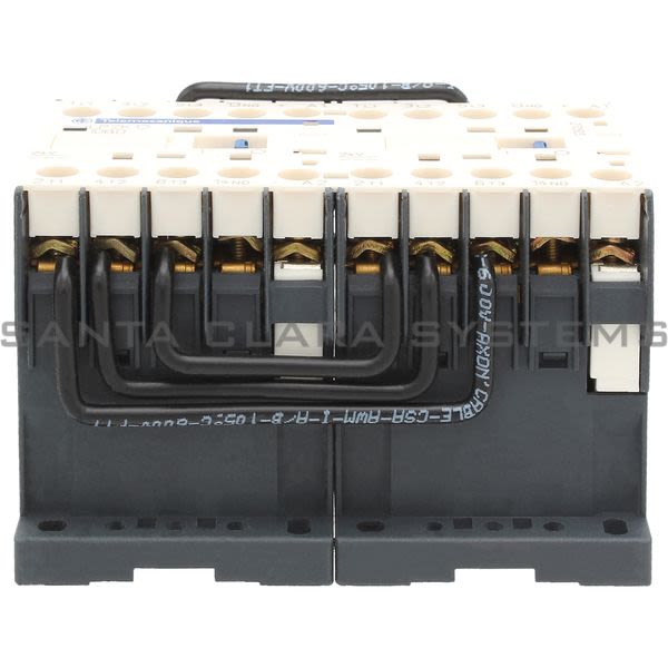 Telemecanique LP2K1210BD TeSys K reversing contactor - 3P - AC-3 <= 440 V 12 A - 1 NO - 24 V DC coil Product Image