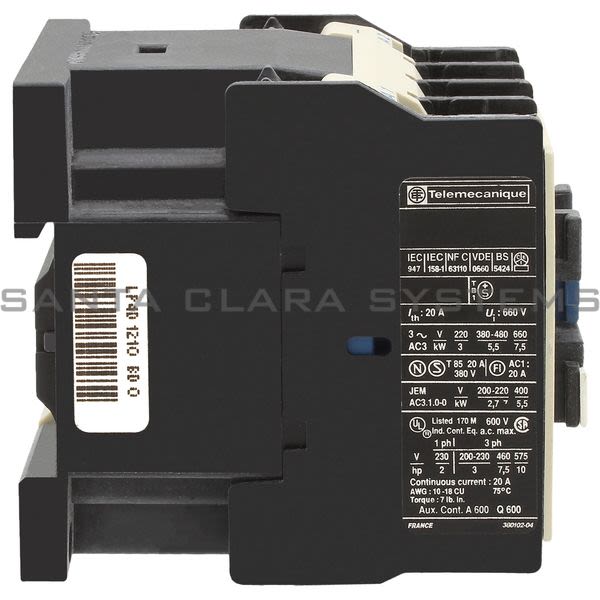 Telemecanique LP4D1210BD Contactor Product Image