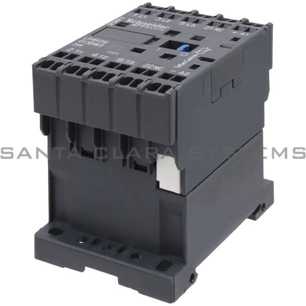 Telemecanique LP4K09013BW3 TeSys K contactor - 3P - AC-3 <= 440 V 9 A - 1 NC aux. - 24 V DC coil Product Image