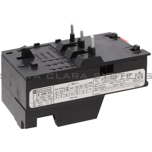 Telemecanique LR1D09310 Overload Relay Product Image