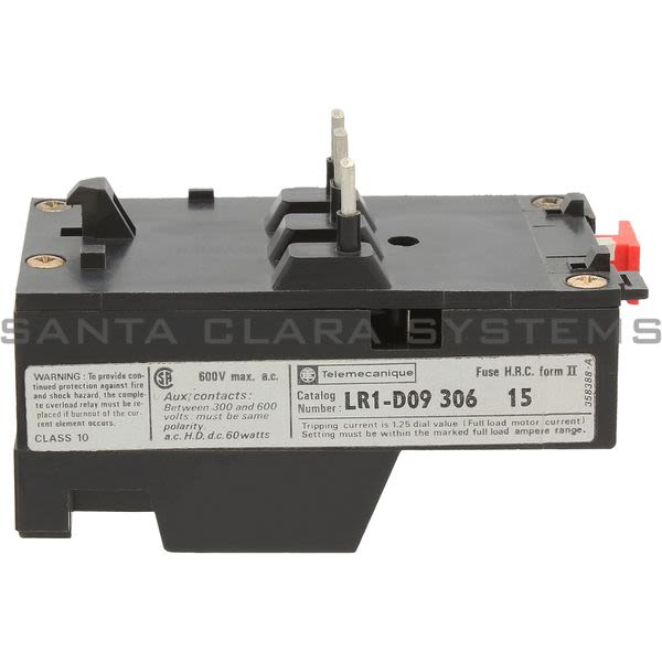 Telemecanique LR1D09306 Overload Relay Product Image