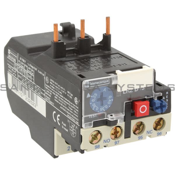 Telemecanique LR2D1303 Overload Relay Product Image