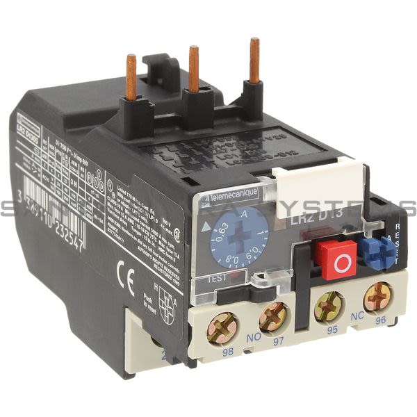 Telemecanique LR2D1305 Overload Relay Product Image