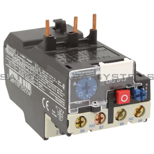 Telemecanique LR2D1306 Overload Relay Product Image