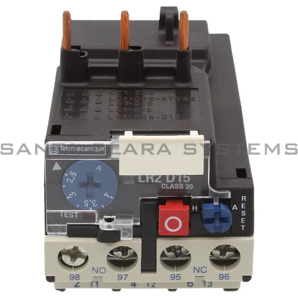 Telemecanique LR2D1508 Overload Relay Product Image