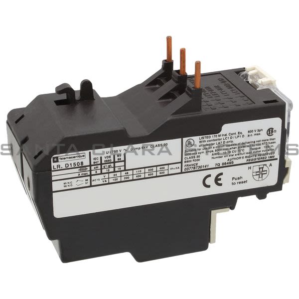 Telemecanique LR2D1508 Overload Relay Product Image