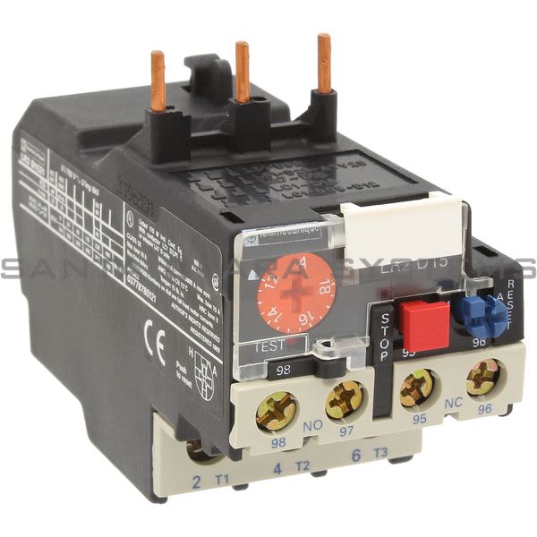 Telemecanique LR2D1521 Overload Relay Product Image