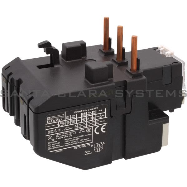 Telemecanique LR2D3363 Overload Relay Product Image