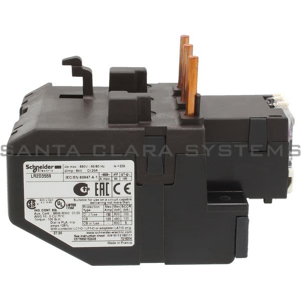 Telemecanique LR2D3559 Overload Relay Product Image