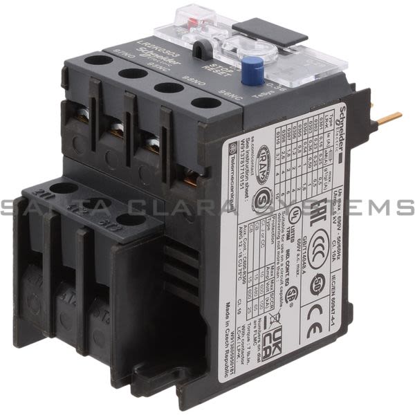 Telemecanique LR2K0303 Overload Relay Product Image