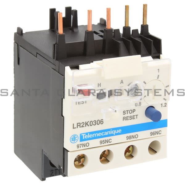 Telemecanique LR2K0306 TeSys K - differential thermal overload relays - 0.8...1.2 A - class 10A Product Image