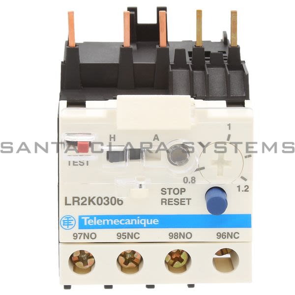 Telemecanique LR2K0306 TeSys K - differential thermal overload relays - 0.8...1.2 A - class 10A Product Image